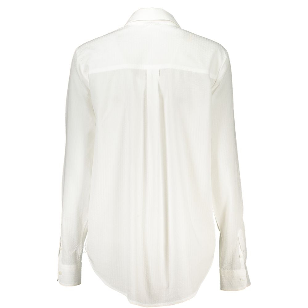 Desigual White Cotton Shirt