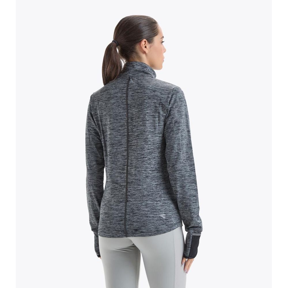 Diadora Black Polyester Sweatshirt