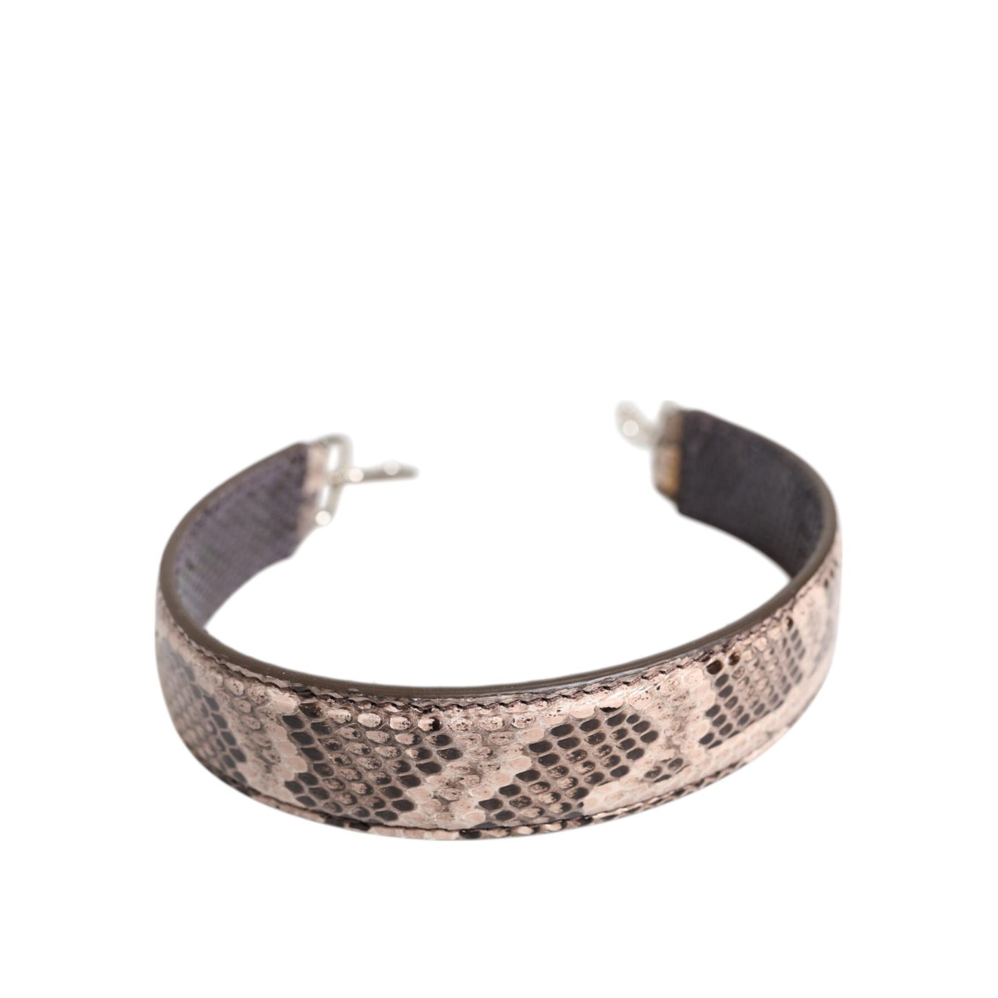 Dolce & Gabbana Beige Exotic Leather Handbag Accessory Shoulder Strap