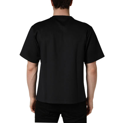 Dolce & Gabbana Black Have Fun Embellished Crew Neck T-shirt