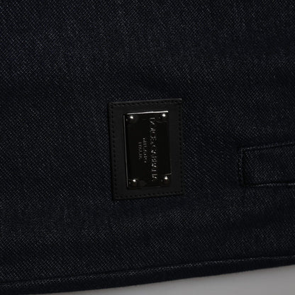 Dolce & Gabbana Black Jacquard Jogger Men Sweatpants Pants