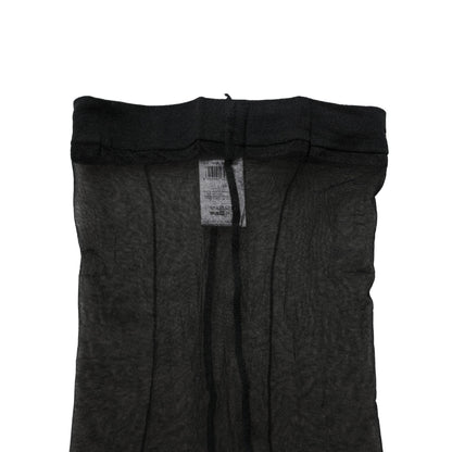 Dolce & Gabbana Black Nylon Tights Stocking Pantyhose Socks