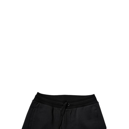 Dolce & Gabbana Black Polyester Men Jogger Sweatpants Pants