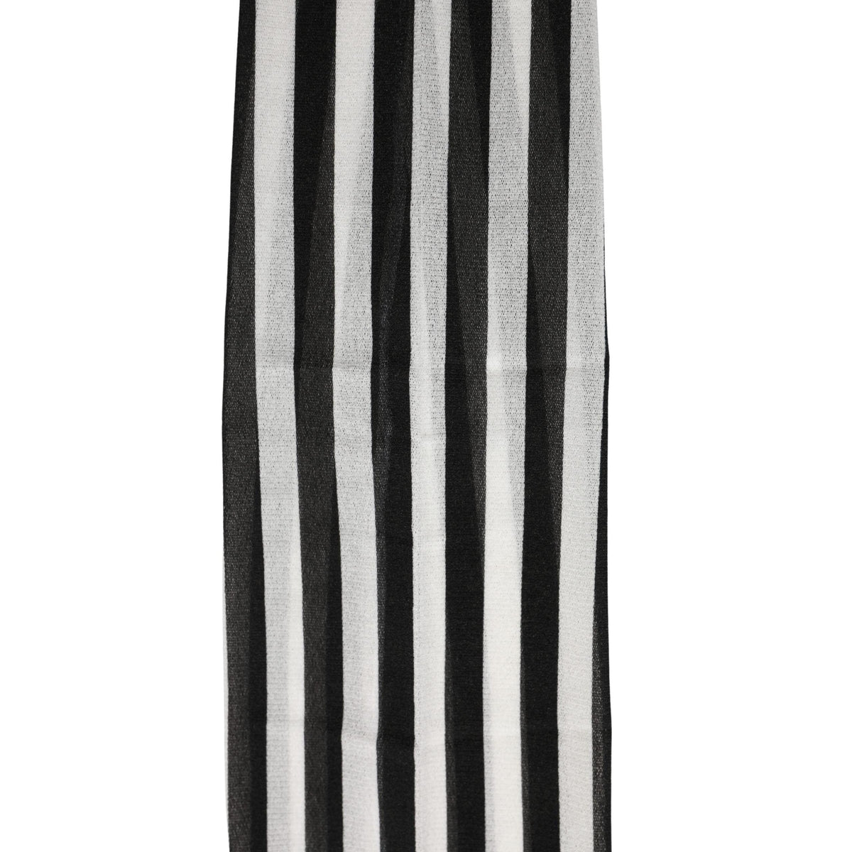 Dolce & Gabbana Black White Stripes Tights Stocking Pantyhose Socks