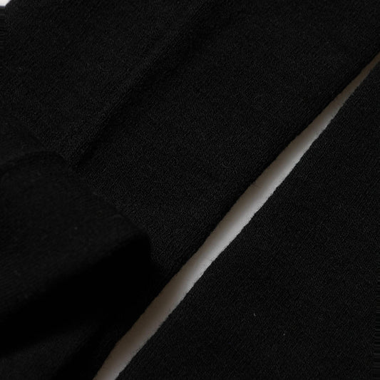 Dolce & Gabbana Black Wool Stretch Tights Stocking Accessory Socks
