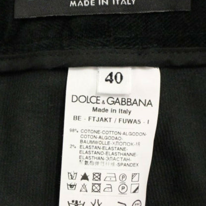 Dolce & Gabbana Black cotton shorts pants