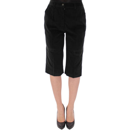 Dolce & Gabbana Black cotton shorts pants