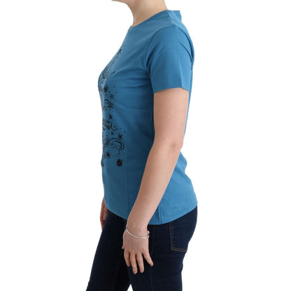 Dolce & Gabbana Blue Cotton 2017 Motive T-Shirt