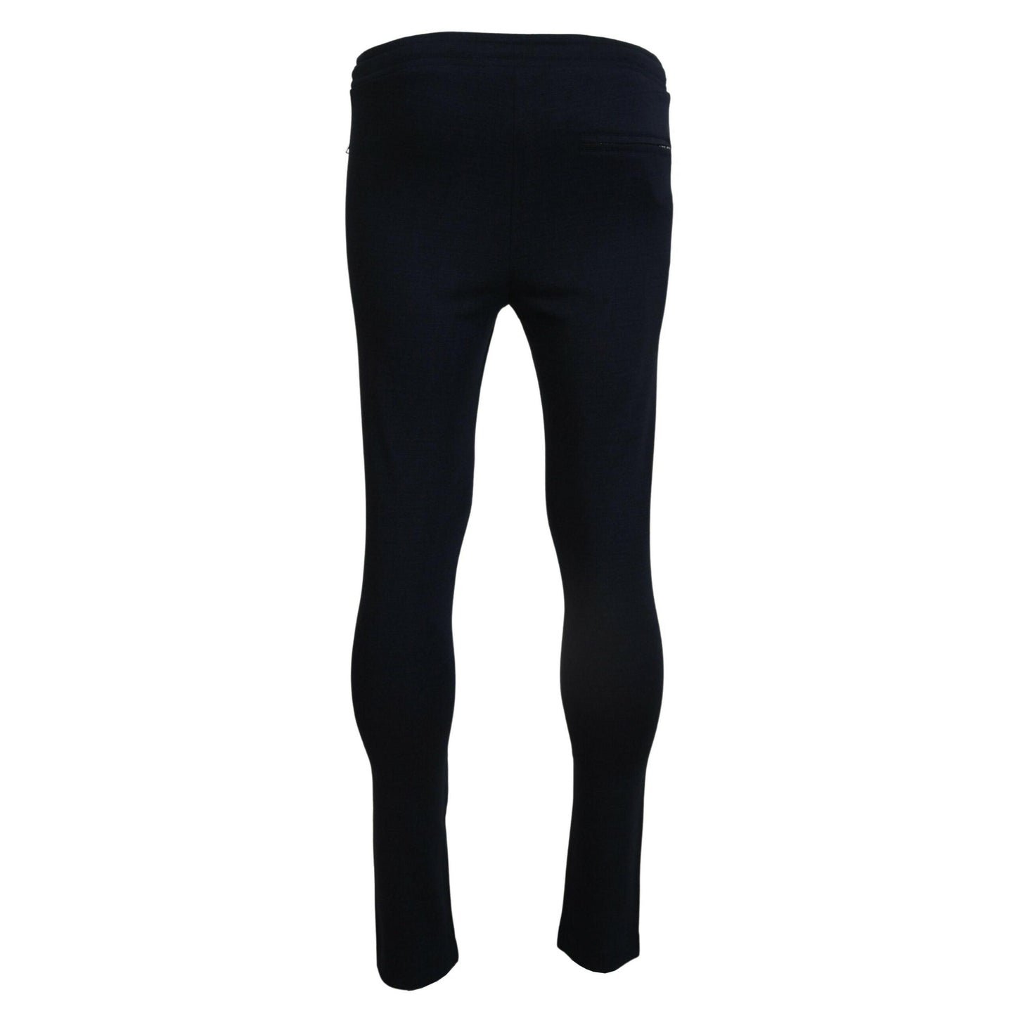 Dolce & Gabbana Blue Mens Sport Cotton Sweatpants Pants