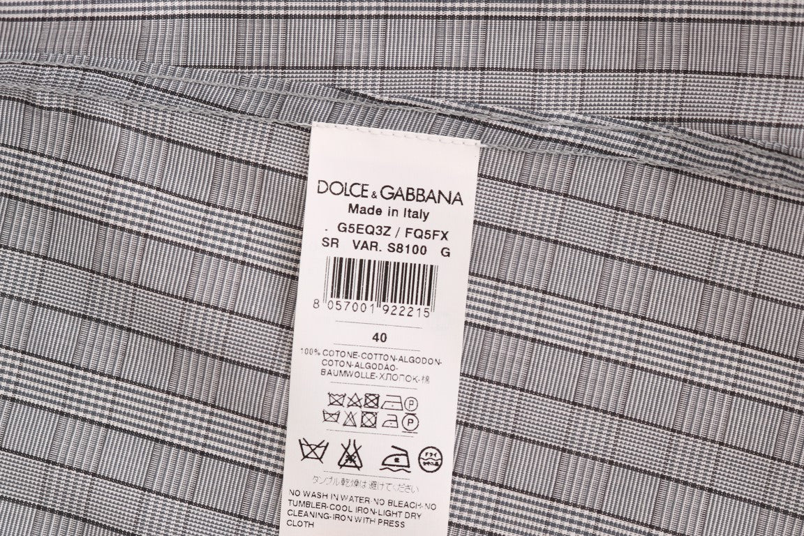 Dolce & Gabbana Bomuld Skjorte-Modeoutlet
