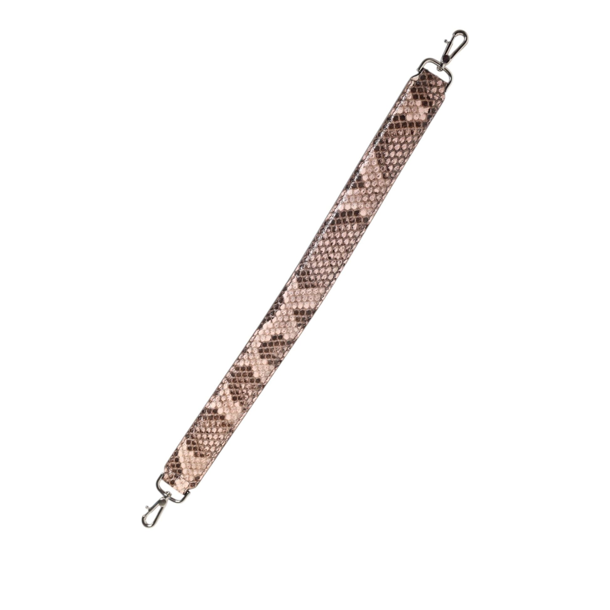 Dolce & Gabbana Brown Exotic Leather Handbag Accessory Shoulder Strap