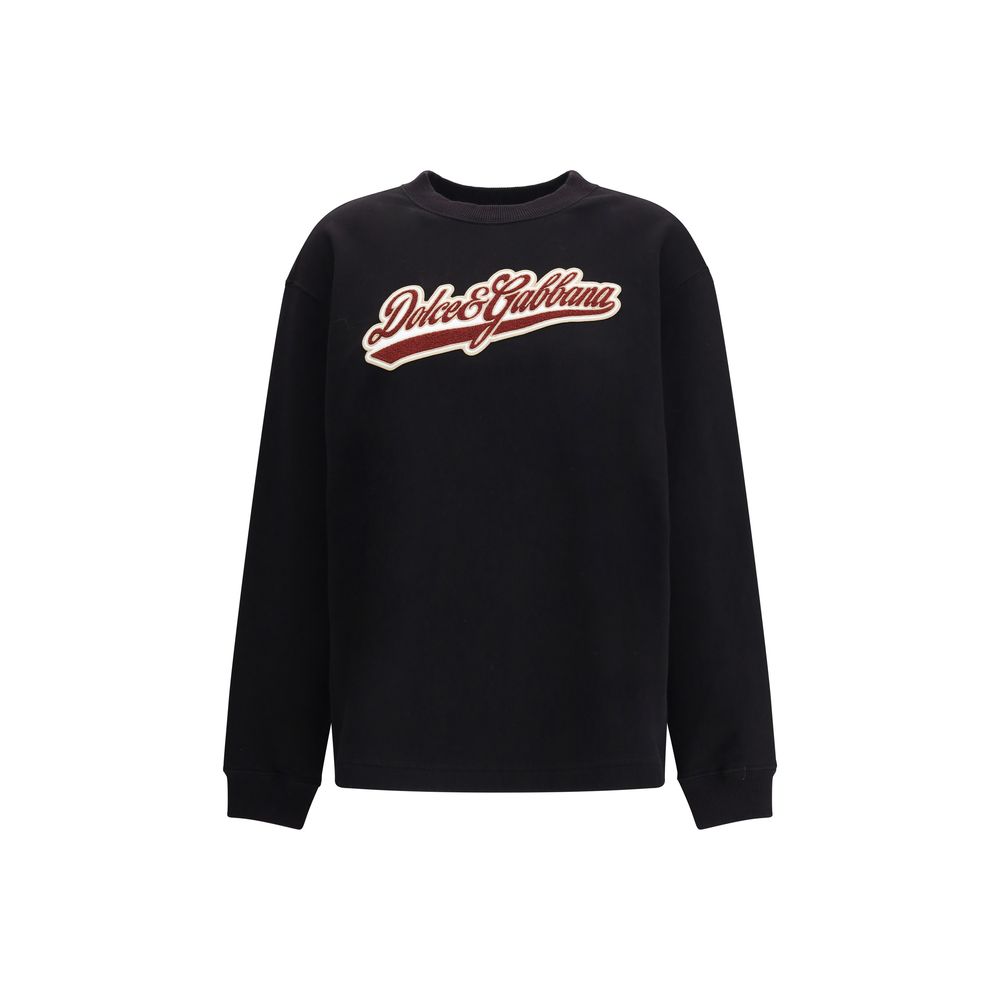 Dolce & Gabbana Cotton Sweatshirt with patch
