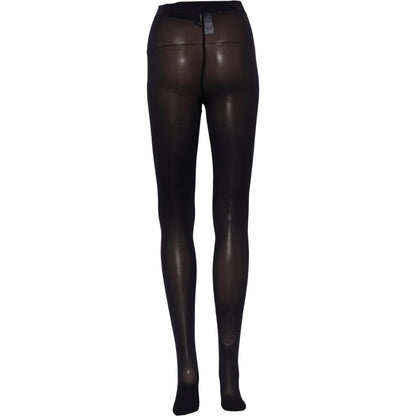 Dolce & Gabbana Dark Blue Nylon Sheer Tights Stockings Socks