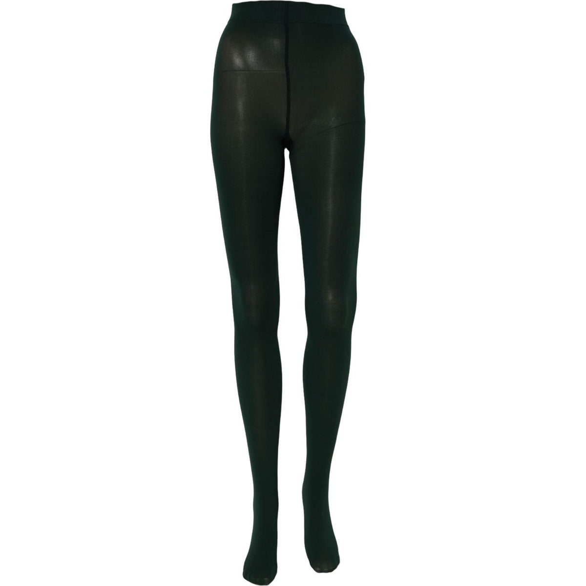 Dolce & Gabbana Dark Green Nylon Tights Stocking Pantyhose Socks