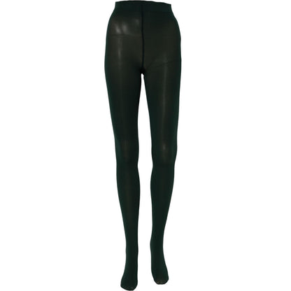Dolce & Gabbana Dark Green Nylon Tights Stocking Pantyhose Socks