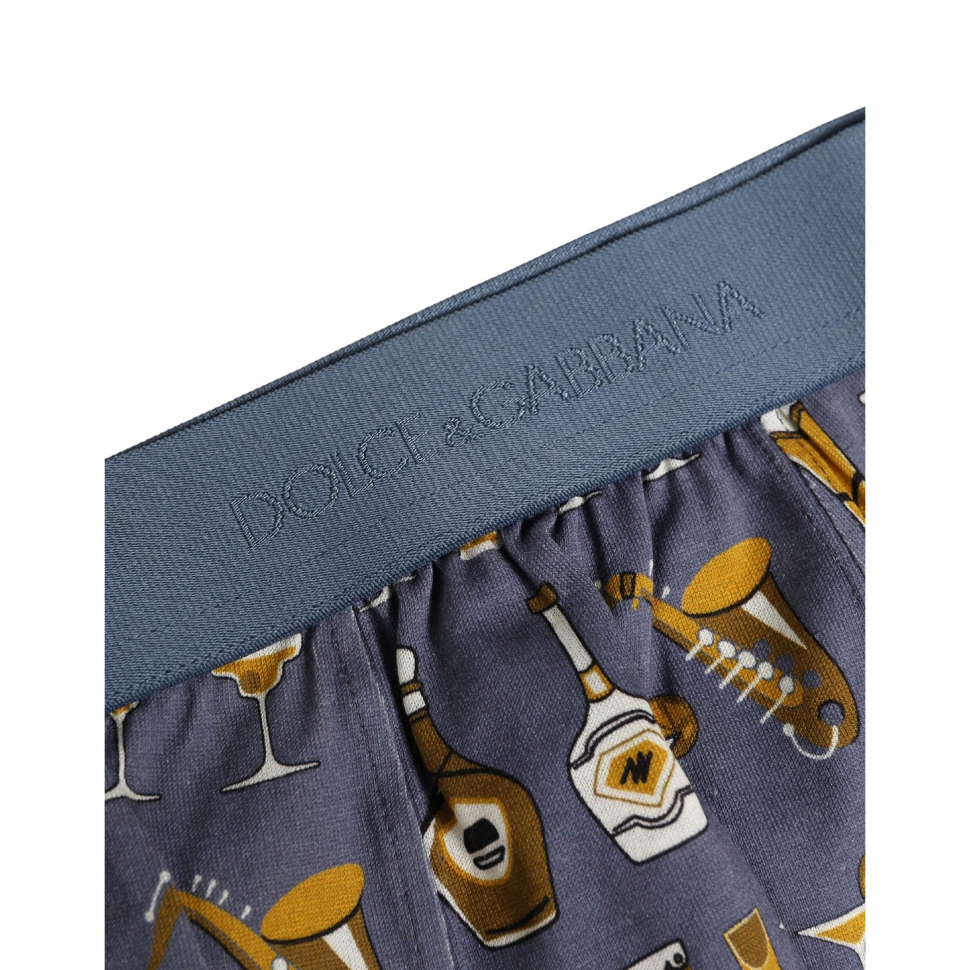Dolce & Gabbana Gray Jazz Cocktail Men Brando Brief Underwear