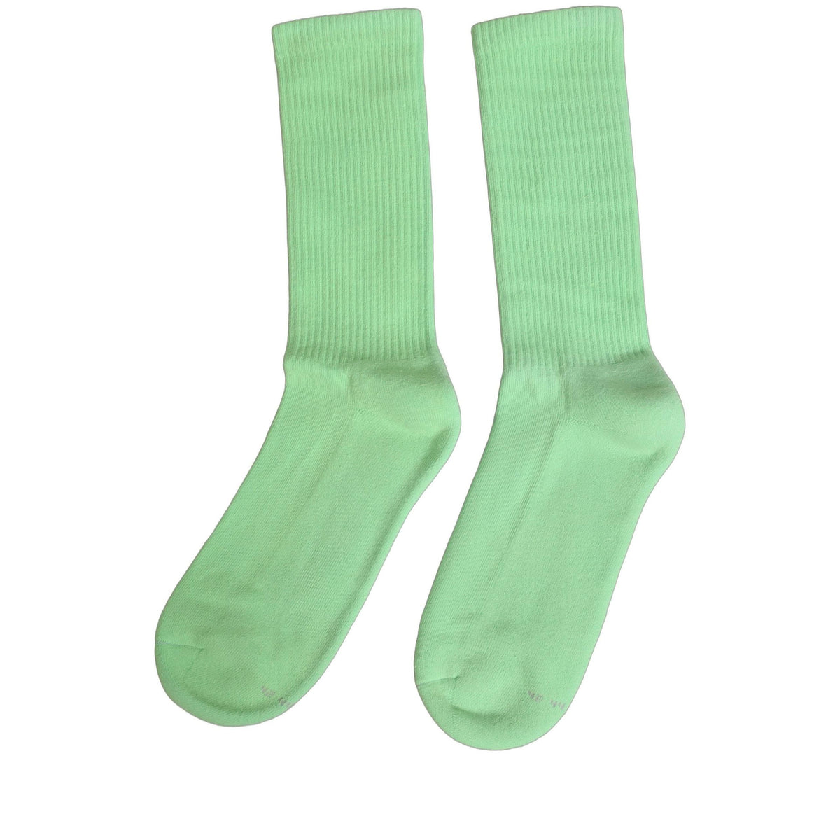 Dolce & Gabbana Green Cotton Ribbed Mid Calf Women Accessory Socks