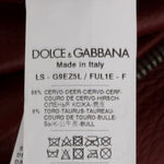 Dolce & Gabbana Læder Jakke & Frakke-Modeoutlet