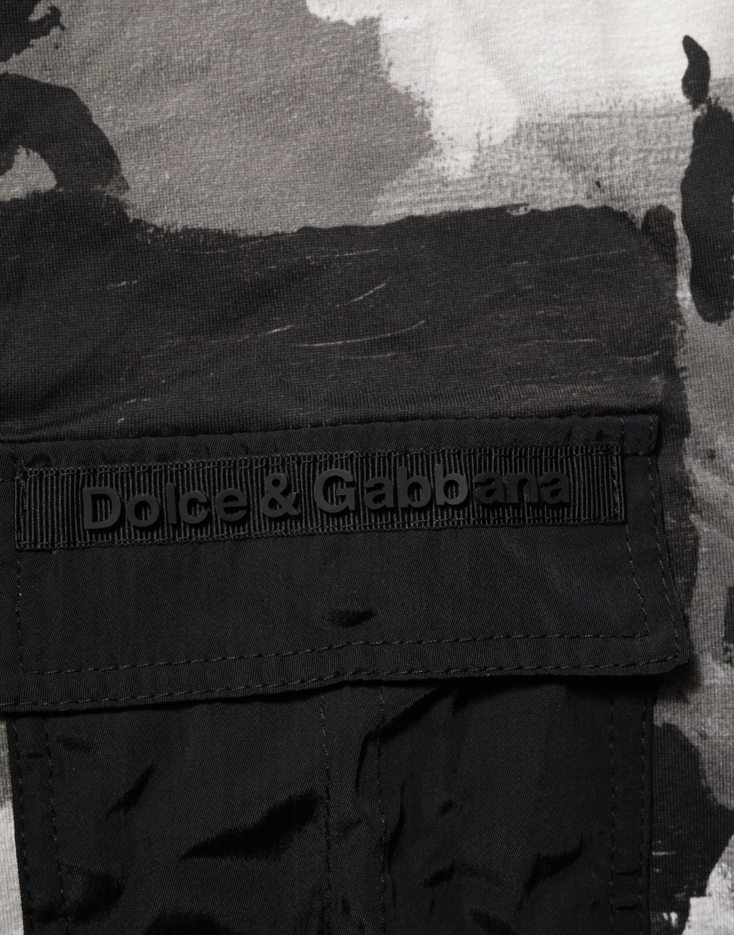 Dolce & Gabbana Multicolor Camouflage Men Short Sleeves T-shirt