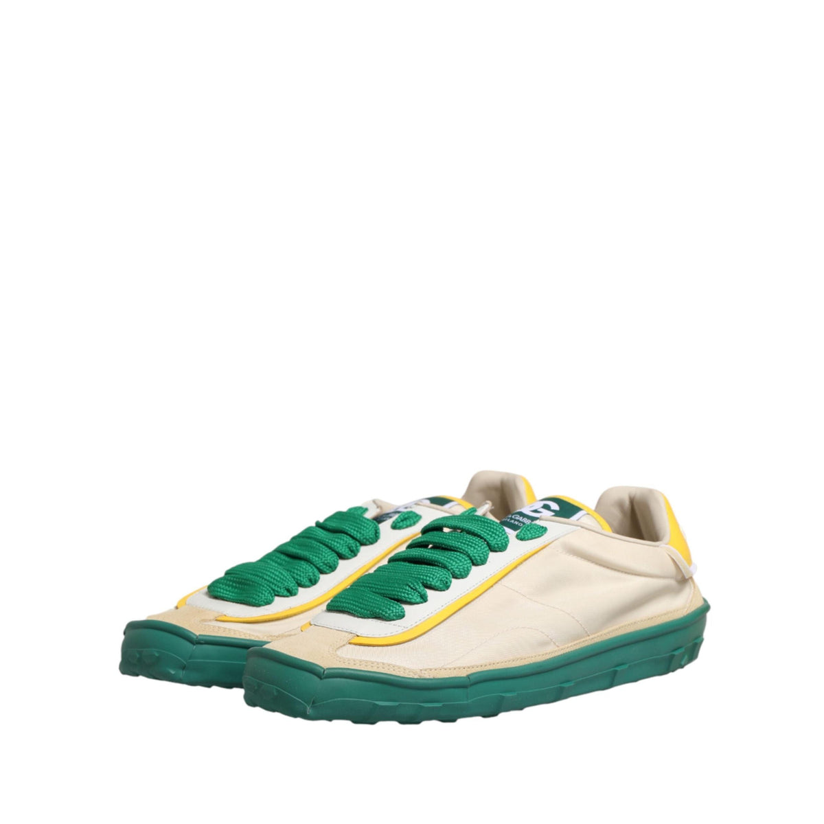 Dolce & Gabbana Multicolor Old Runner Lace Up Sneakers Shoes