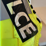 Dolce & Gabbana Neon Green Logo Tape Low Top Sneakers Shoes-Modeoutlet