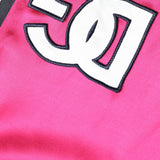 Dolce & Gabbana Pink Viscose Jersey Logo Shorts-Modeoutlet