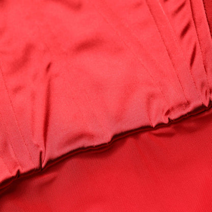 Dolce & Gabbana Red Halter Sleeveless Sheath Dress
