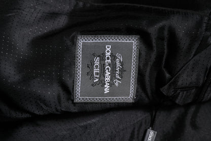 Dolce & Gabbana Red SICILIA Sequin Embellish Blazer Jacket