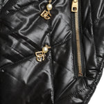 Dolce & Gabbana Sort Embellished High Waist Hot Bukser & Jeans Shorts-Modeoutlet