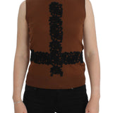 Dolce & Gabbanas - Dolce & Gabbana Uld Lace Vest Sweater.