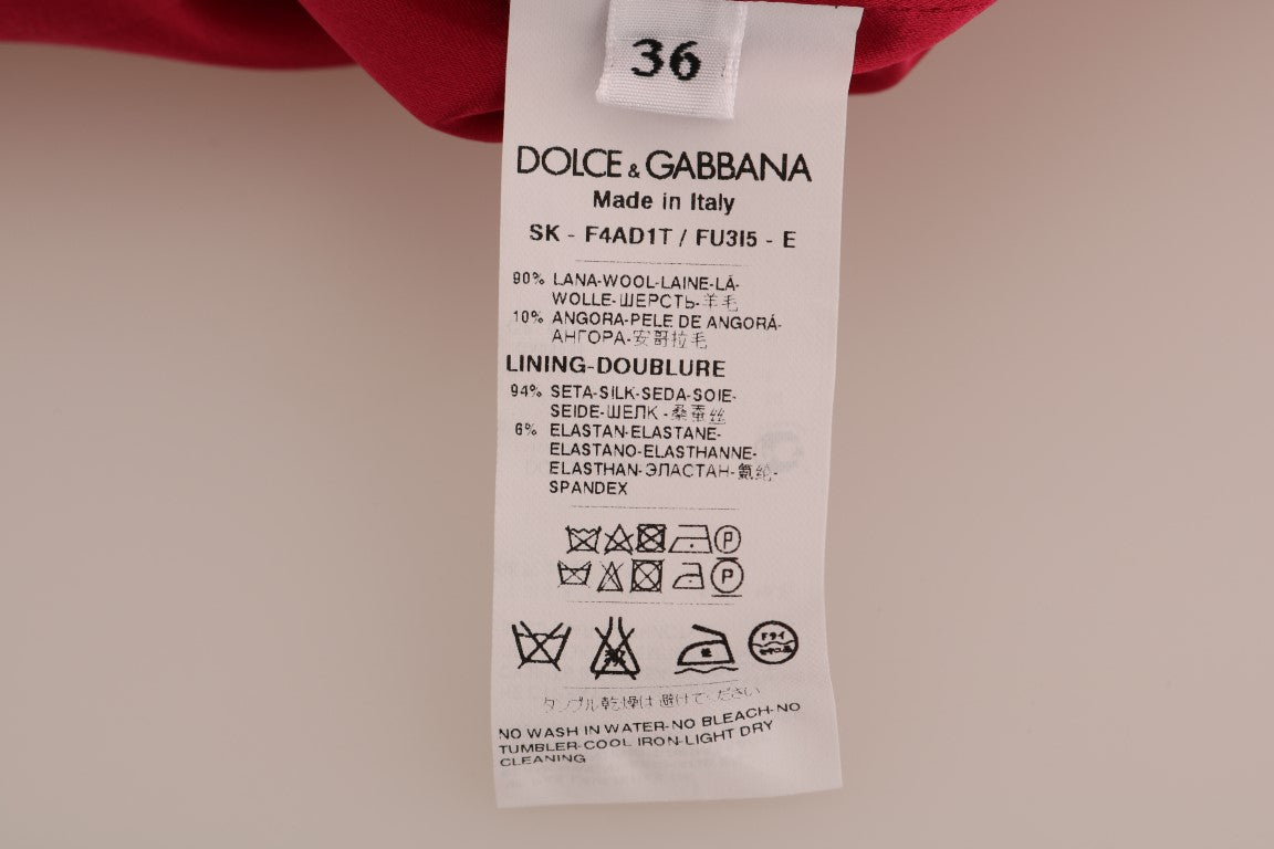 Dolce & Gabbana Uld Nederdel-Modeoutlet