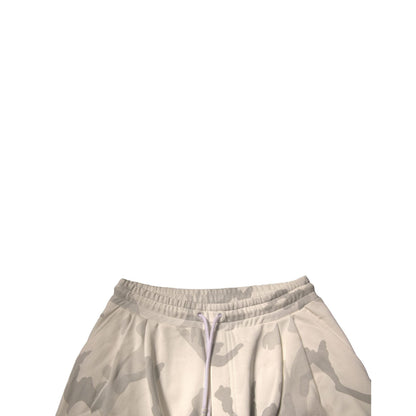 Dolce & Gabbana White Camouflage Cargo Jogger Pants