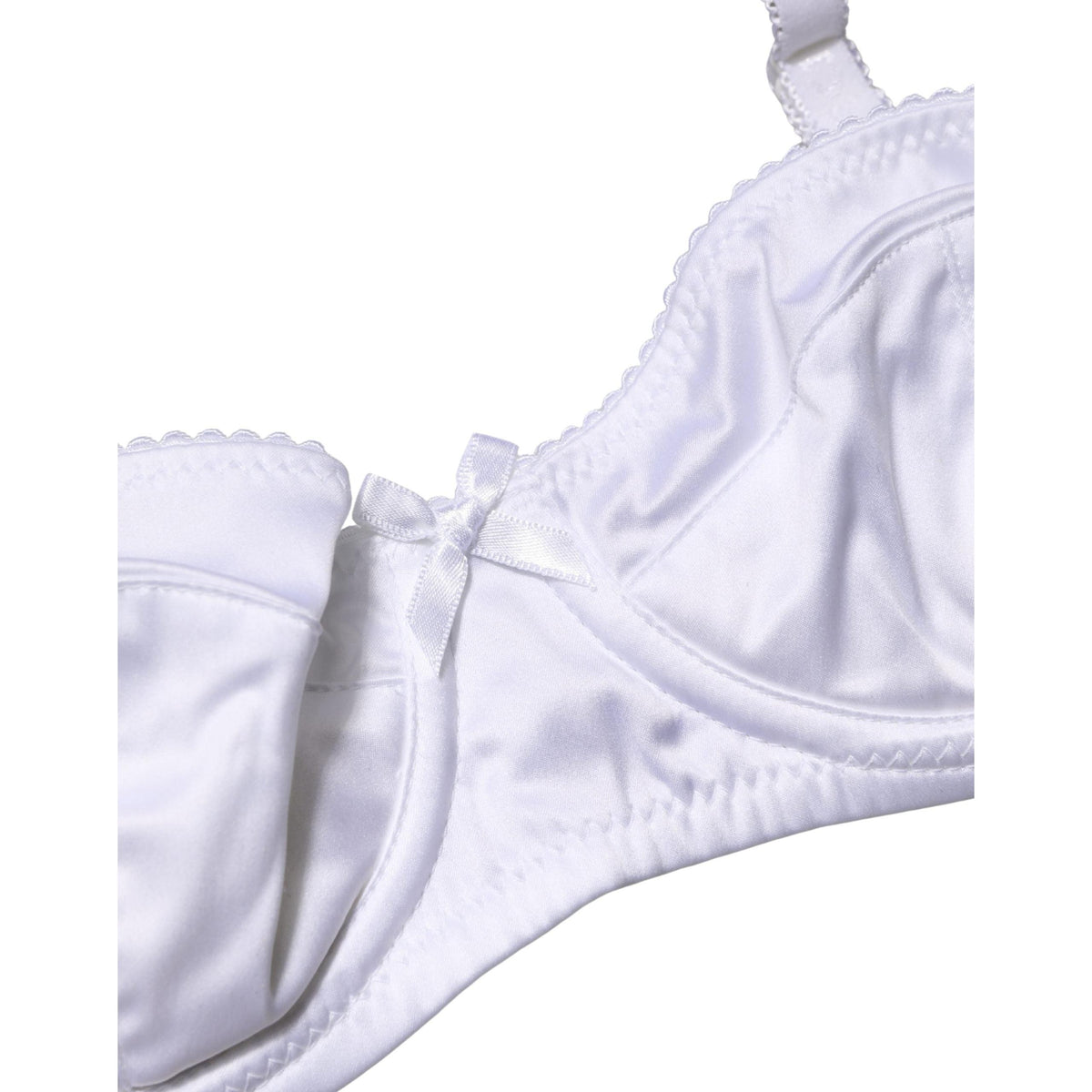 Dolce & Gabbana White Semi-Pad Underwire Balconette Bra Underwear