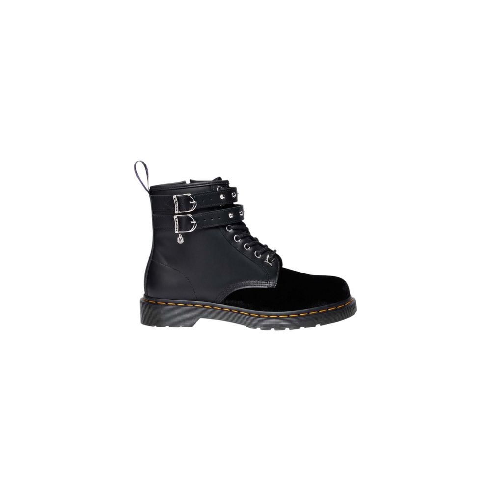 Dr. Martens Black Leather Lace-Up Boots