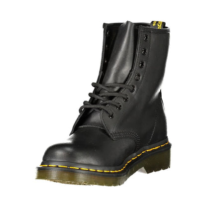 Dr. Martens Black Polyester Ankle