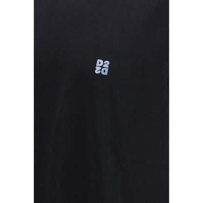 Dsquared² Black Cotton T-Shirt