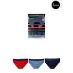 Emporio Armani Underwear Blue Cotton Underwear-Modeoutlet