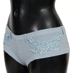 Ermanno Scervino Blue Beachwear Bottoms Swimsuit Shorts-Modeoutlet
