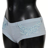 Ermanno Scervino Blue Beachwear Bottoms Swimsuit Shorts-Modeoutlet