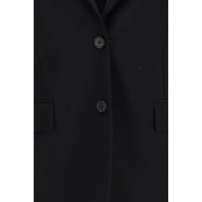 Fendi Black Mohair Blazer