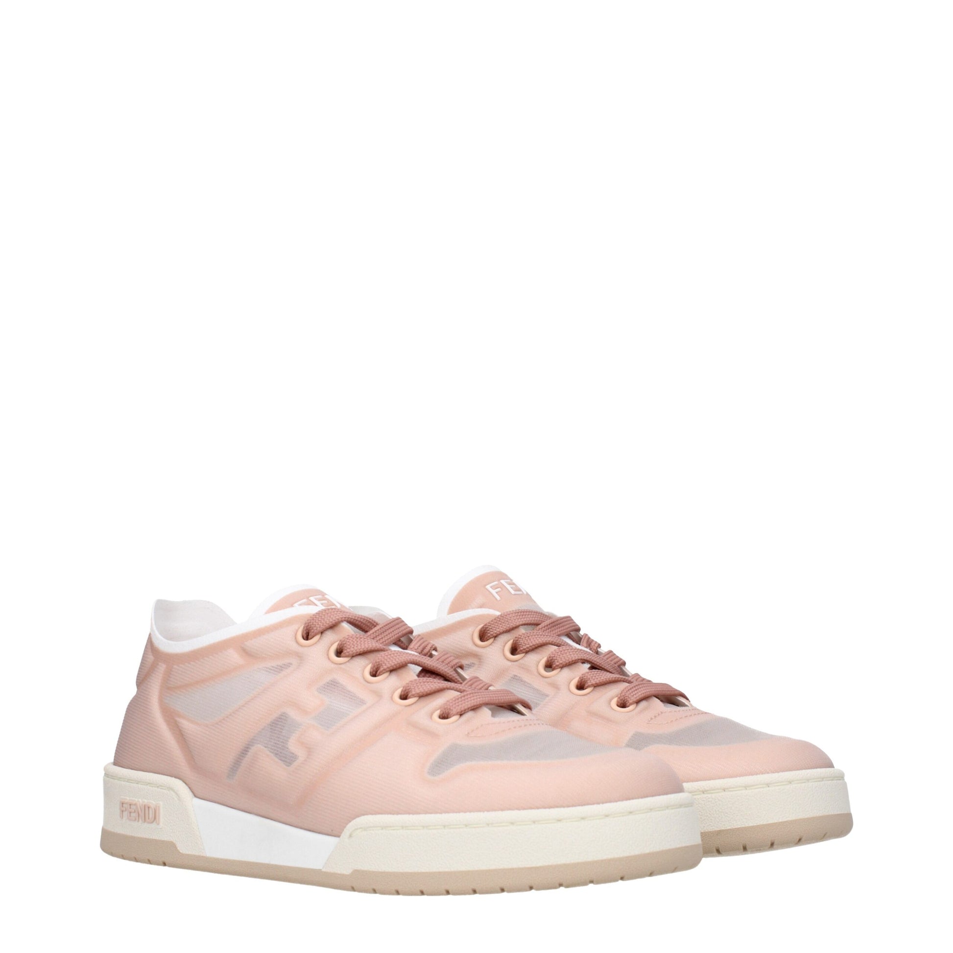 Fendi Pink Fibres Sneakers