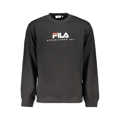 Fila Black Cotton Men's Sweatshirt