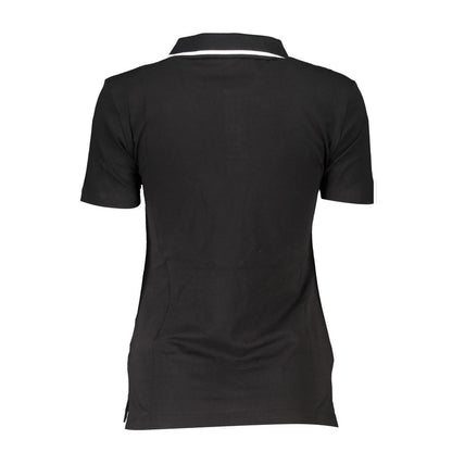 Fila Black Cotton Polo Shirt