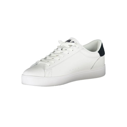 Fila Classic White Sneakers with Contrast Details