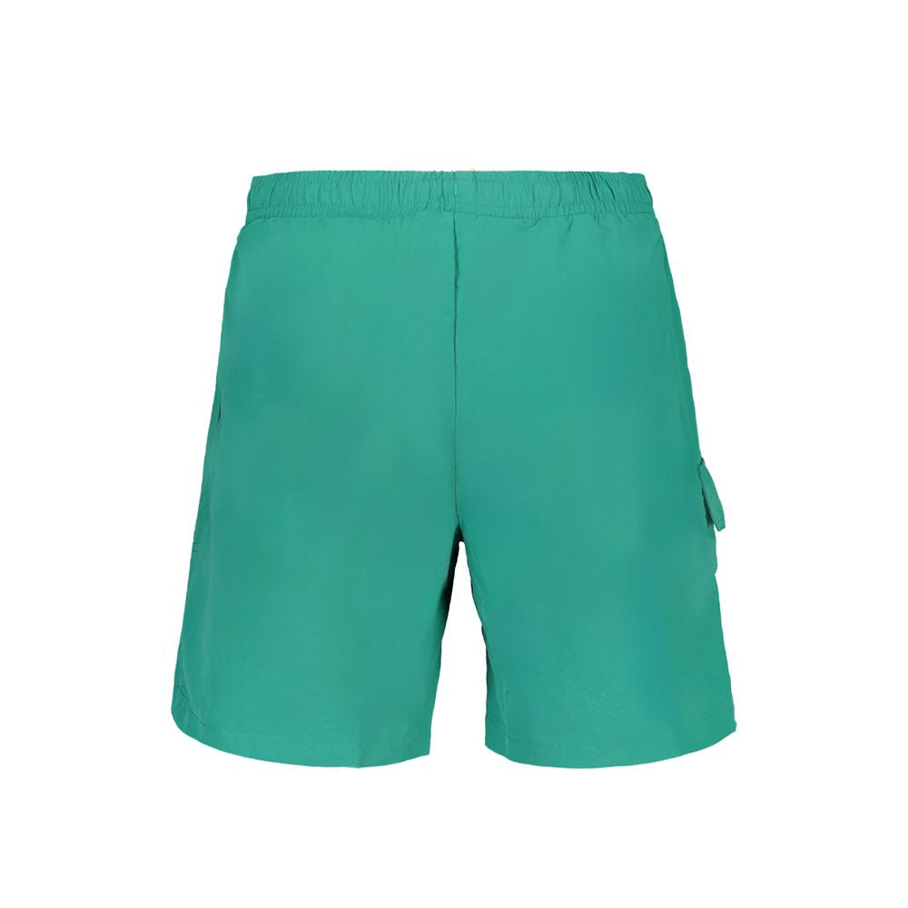 Fila Green Cotton Men's Swim Shorts