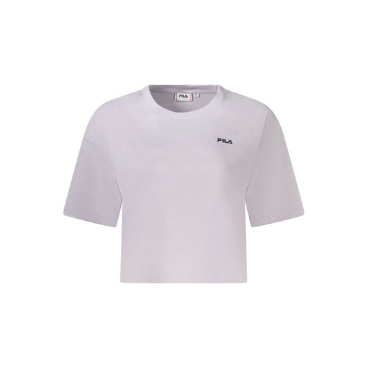 Fila Pink Cotton Tops & T-Shirt