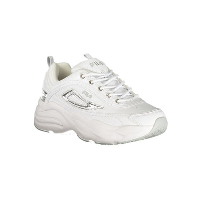 Fila White Polyurethane Women Sneakers