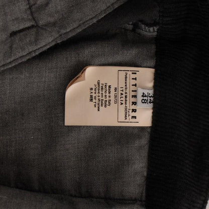 GF Ferre Elegant Black Cotton Corduroy Pants