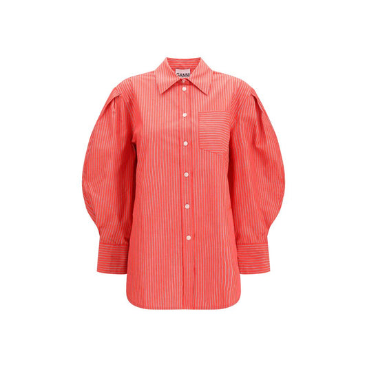 Ganni Multicolor Cotton Blouse