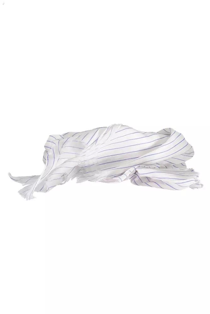 Gant Hvid Bomuld Tørklæde-Modeoutlet
